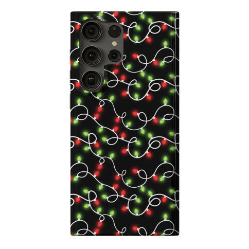 Christmas Lights Pattern Phone Case